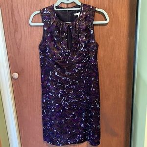 Nanette Lepore Silk Keyhole Dress